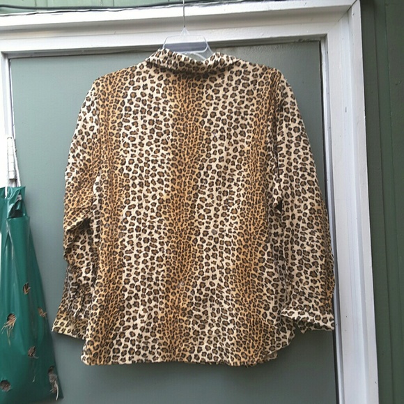 Westbound Woman Leopard Moleskin Zip Jacket 3x BN - Picture 2 of 4